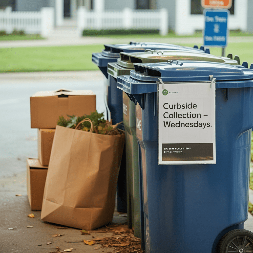 Recycling bins